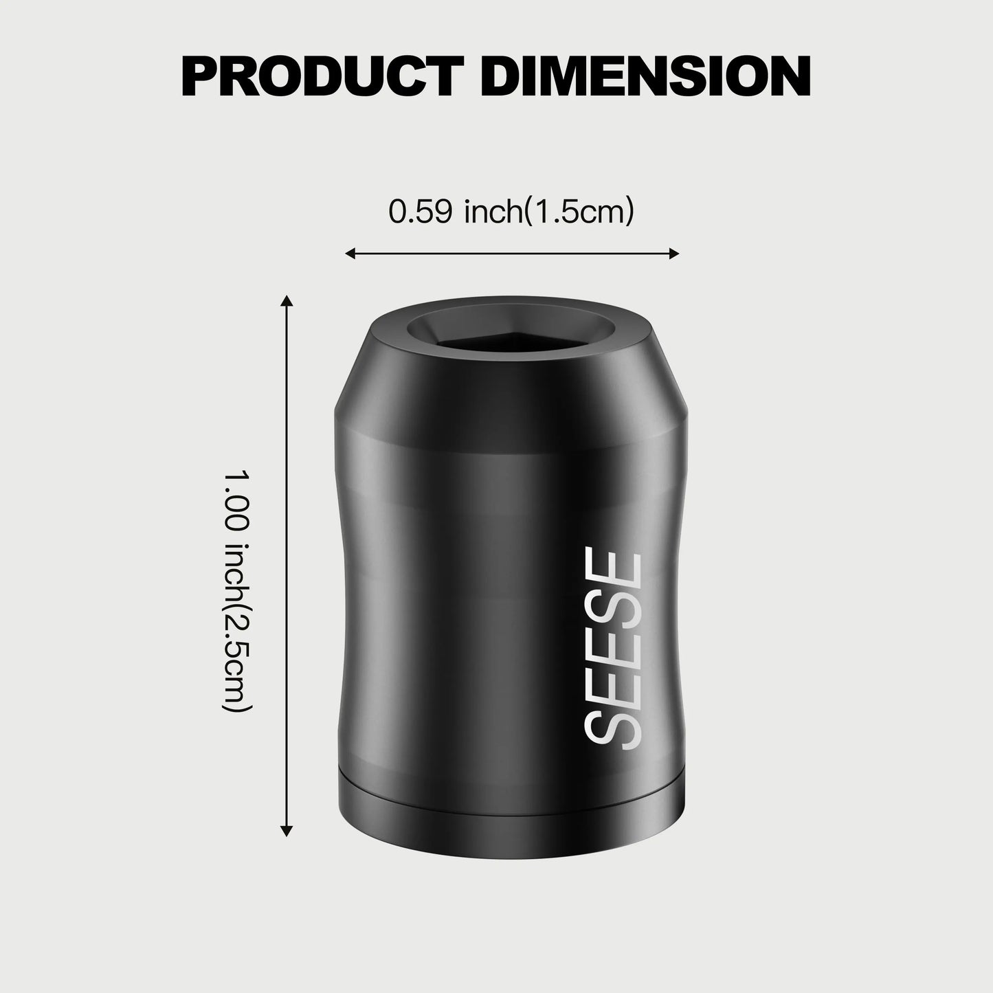 【SummerVibes】SEESE 2PCS Strong Magnetic Screw Rings – Universal 1/4(6.35mm) Fit for Hex Screwdrivers