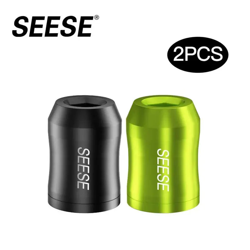 【SummerVibes】SEESE 2PCS Strong Magnetic Screw Rings – Universal 1/4(6.35mm) Fit for Hex Screwdrivers
