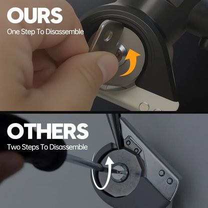 【SummerVibes】SEESE Cordless Rechargeable Electric Scissors – Portable Cutter for Fabric, Cardboard, Carpet