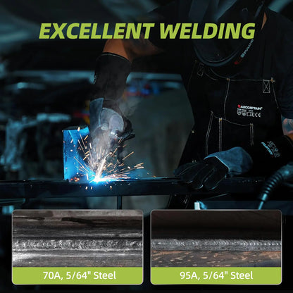 【SummerVibes】SEESE 155Amp MINI Portable Welding Machine, Stick Welder, AC 110/220V smart conversion, LED Display Digital Welder, Portable MMA Arc Welder